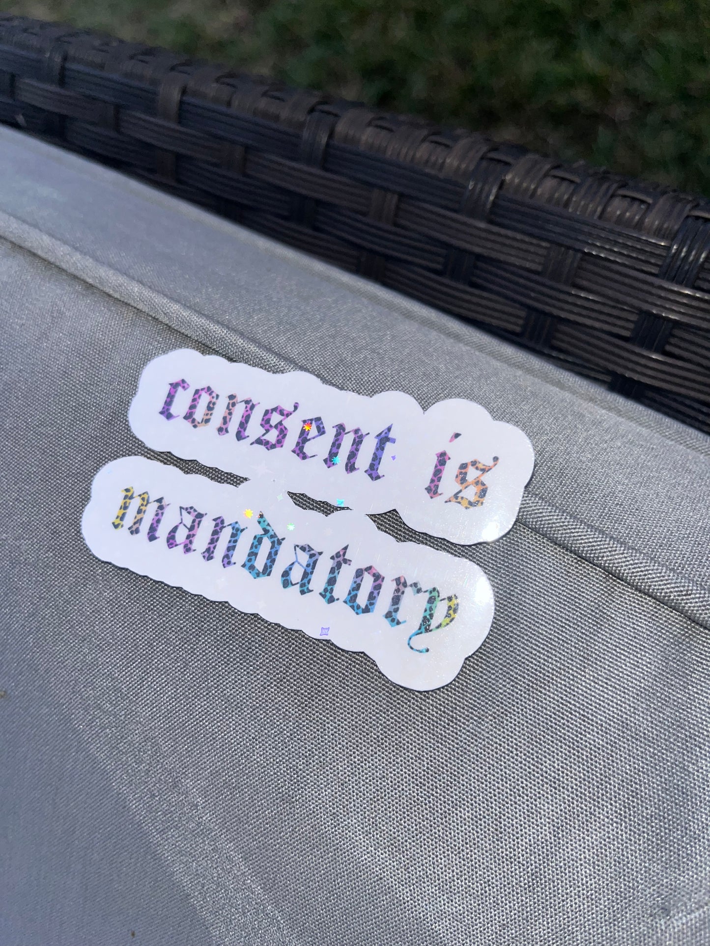 Consent is Mandatory | Stickers