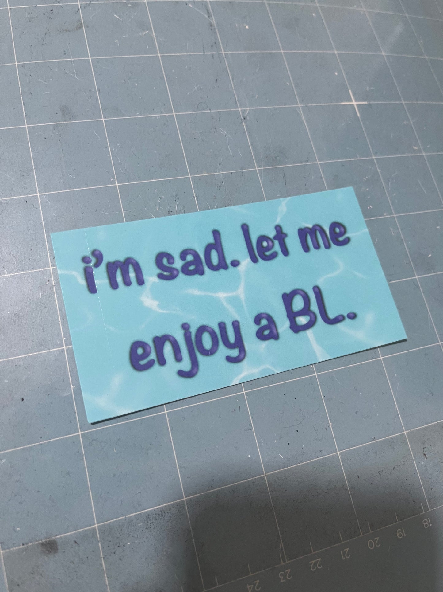 I’m Sad. Let Me Enjoy a BL Stickers | Shipping | Fandom Stickers | Boys’ Love