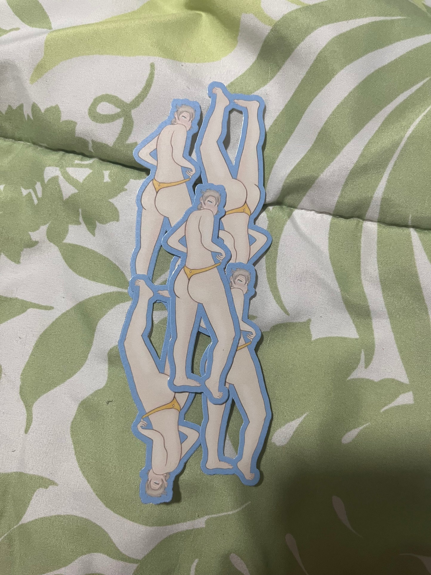 Albedo Kreideprinz Stickers | Spicy Decals | Genshin Impact Stickers | NSFW | Fandom Decals