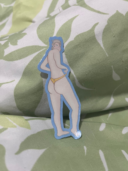 Albedo Kreideprinz Stickers | Spicy Decals | Genshin Impact Stickers | NSFW | Fandom Decals