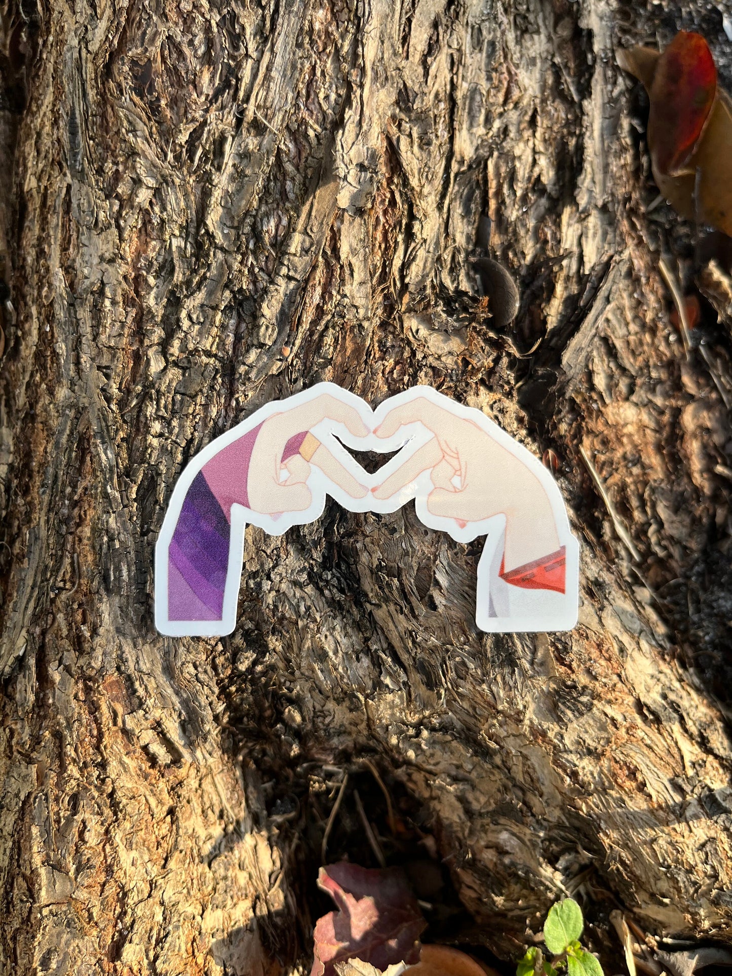 Genshin Impact Sticker | Fandom Glossy Stickers | Genshin Impact Ship Finger Heart Stickers | Anime
