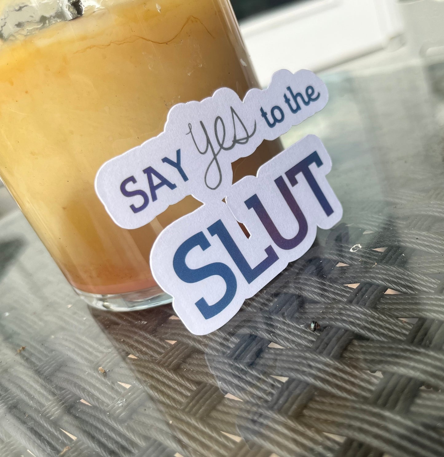 Say Yes to the Slut | Meme Sticker | Is This Say Yes to the Slut | Funny Stickers