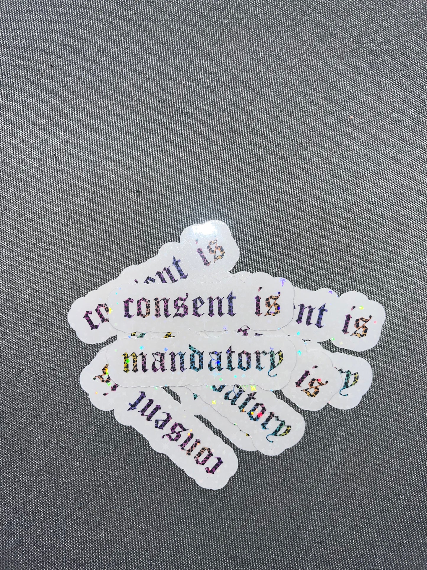 Consent is Mandatory | Stickers