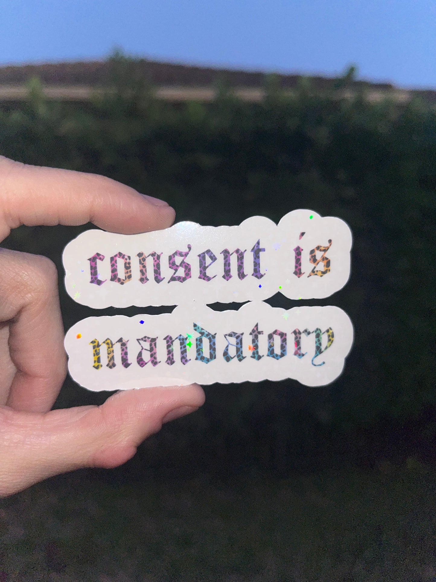 Consent is Mandatory | Stickers