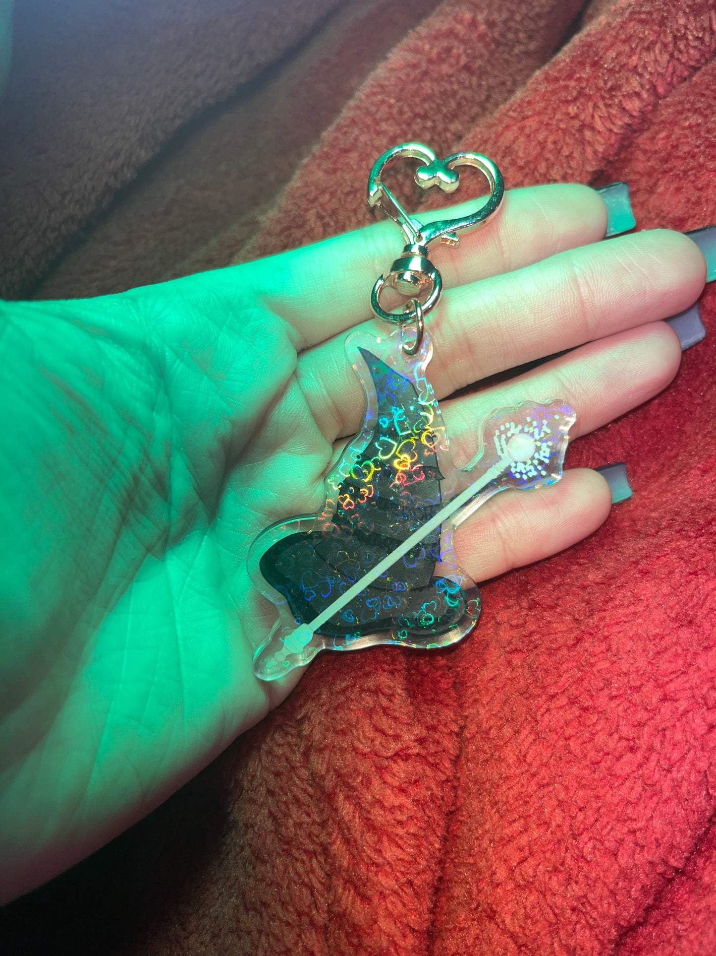 Elphaba x Glinda Acrylic Charm | Wicked Charms | Musical Merch | Gelphie Charms