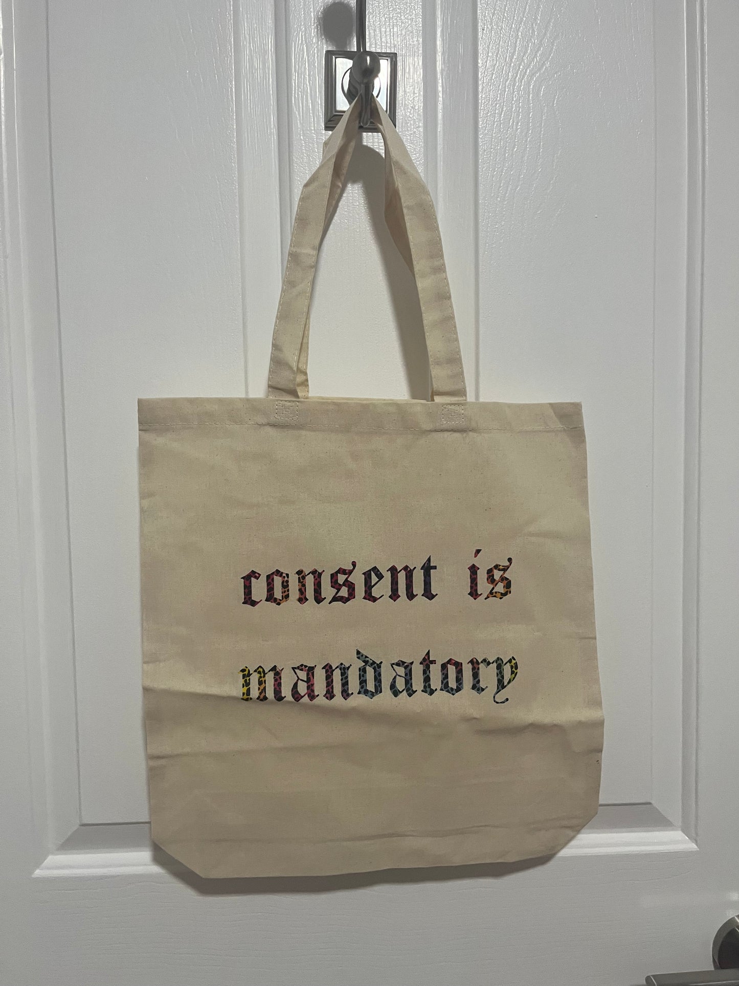 Consent is Mandatory | Tote Bags | Consent is Mandatory Tote Bag