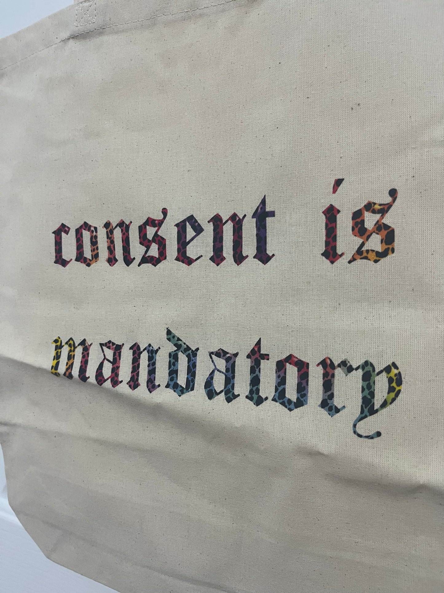 Consent is Mandatory | Tote Bags | Consent is Mandatory Tote Bag